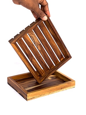 Teak Wood Crates