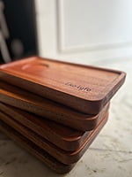 Serving Trays with Cup Holder