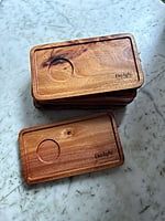 Serving Trays with Cup Holder
