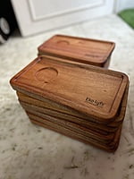 Serving Trays with Cup Holder