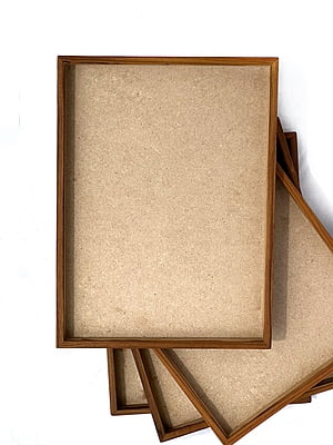 Teak Frames | MDF Base | Varmala Preservation
