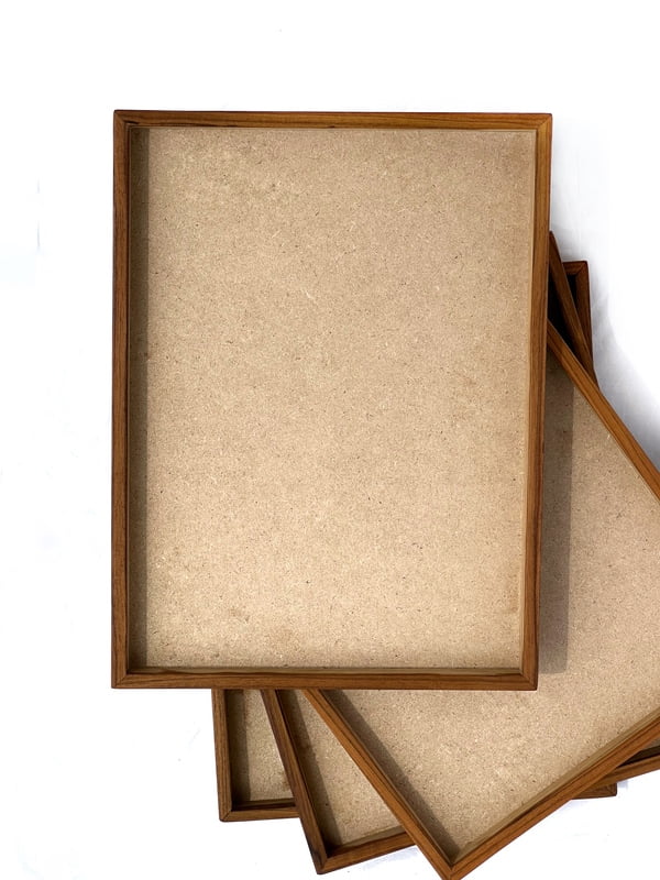 Teak Frames | MDF Base | Varmala Preservation