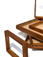 Duo Teak Frames | MDF Base | Varmala Preservation
