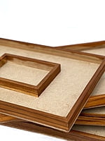 Duo Teak Frames | MDF Base | Varmala Preservation