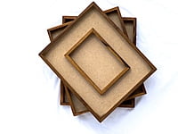 Duo Teak Frames | MDF Base | Varmala Preservation