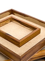 Duo Teak Frames | MDF Base | Varmala Preservation