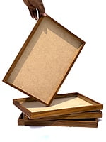 Teak Frames | MDF Base | Varmala Preservation